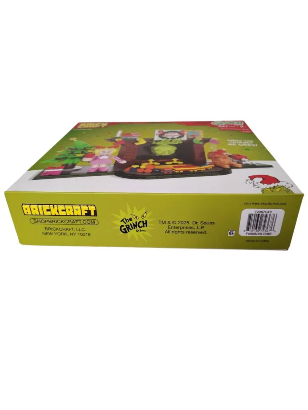 Brick Craft Grinchmas Eve Building Set 547-Piece Compatible Christmas Playset Fo